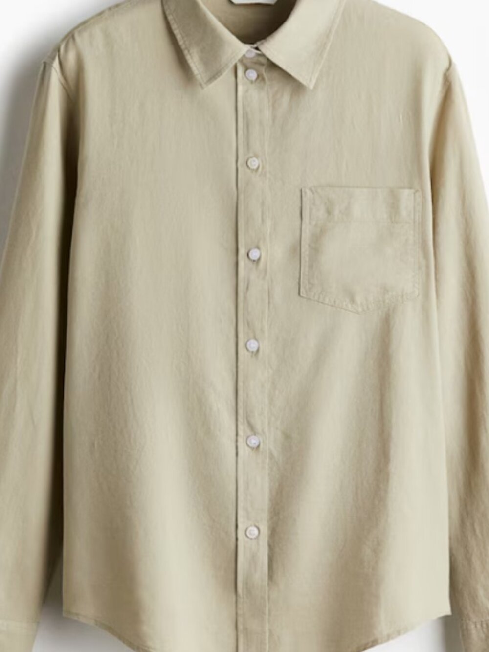 Linen-blend Shirt